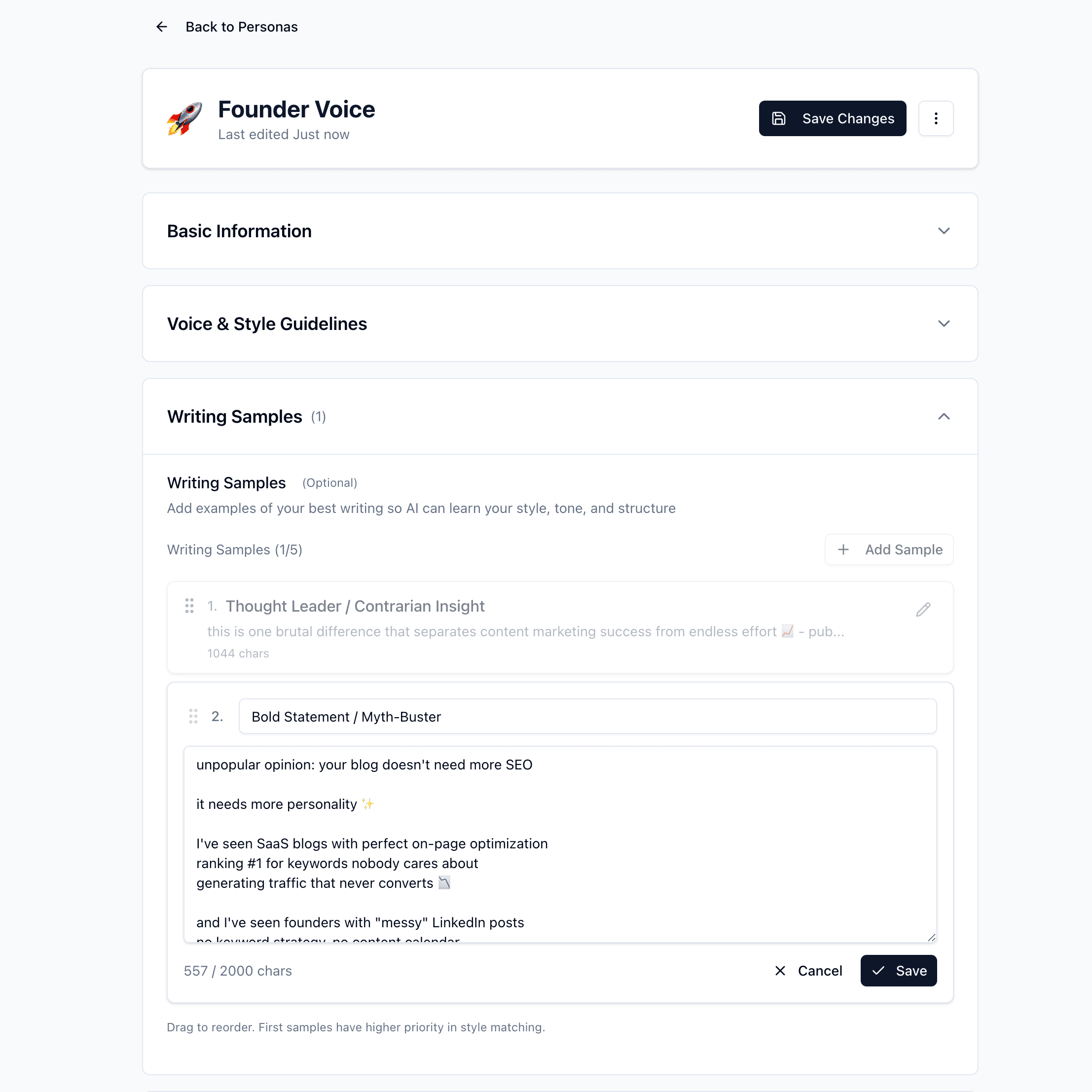 Knowledge grounding with citations - upload your docs and Tonemark cites every claim